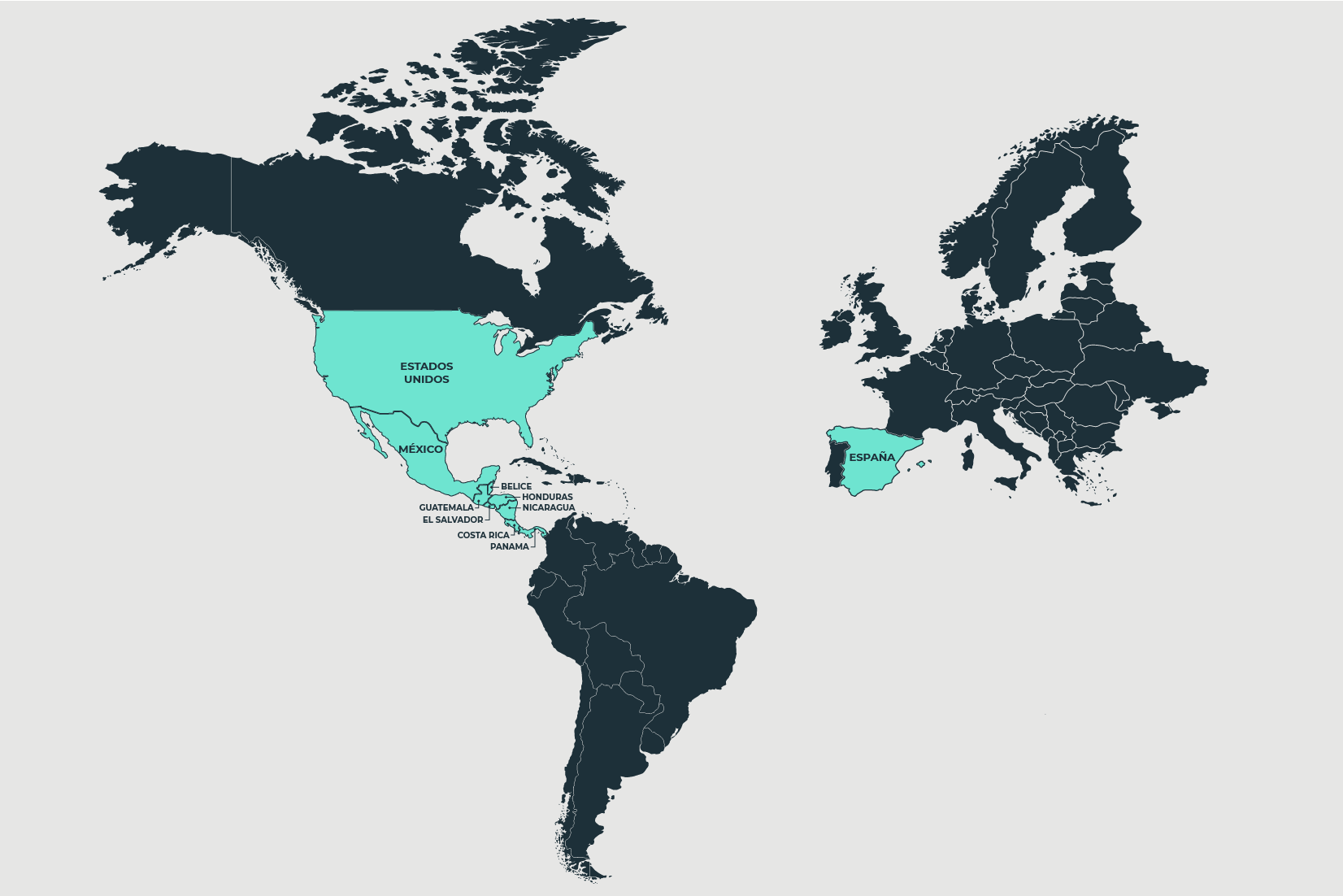 grupo firmas globales presencia mapa